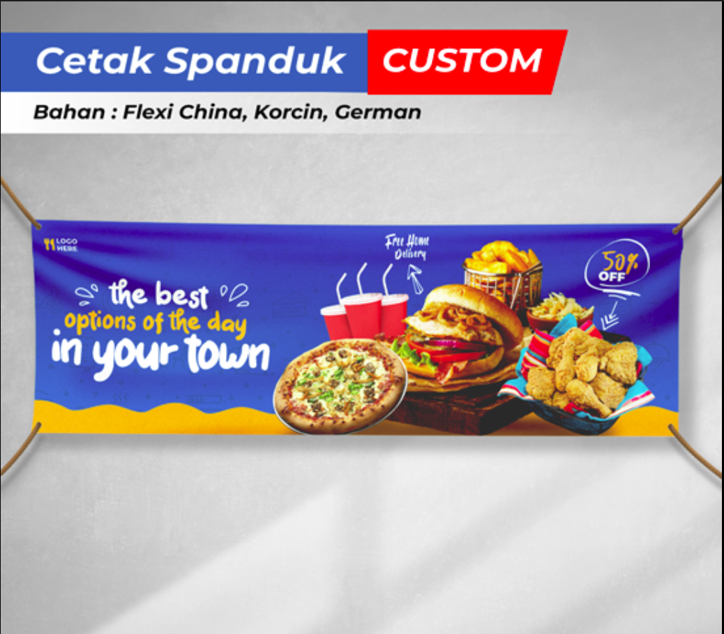 Spanduk / Banner (Outdoor)